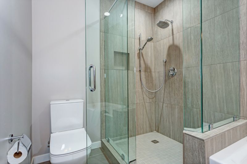 Completed Bathroom with New Shower